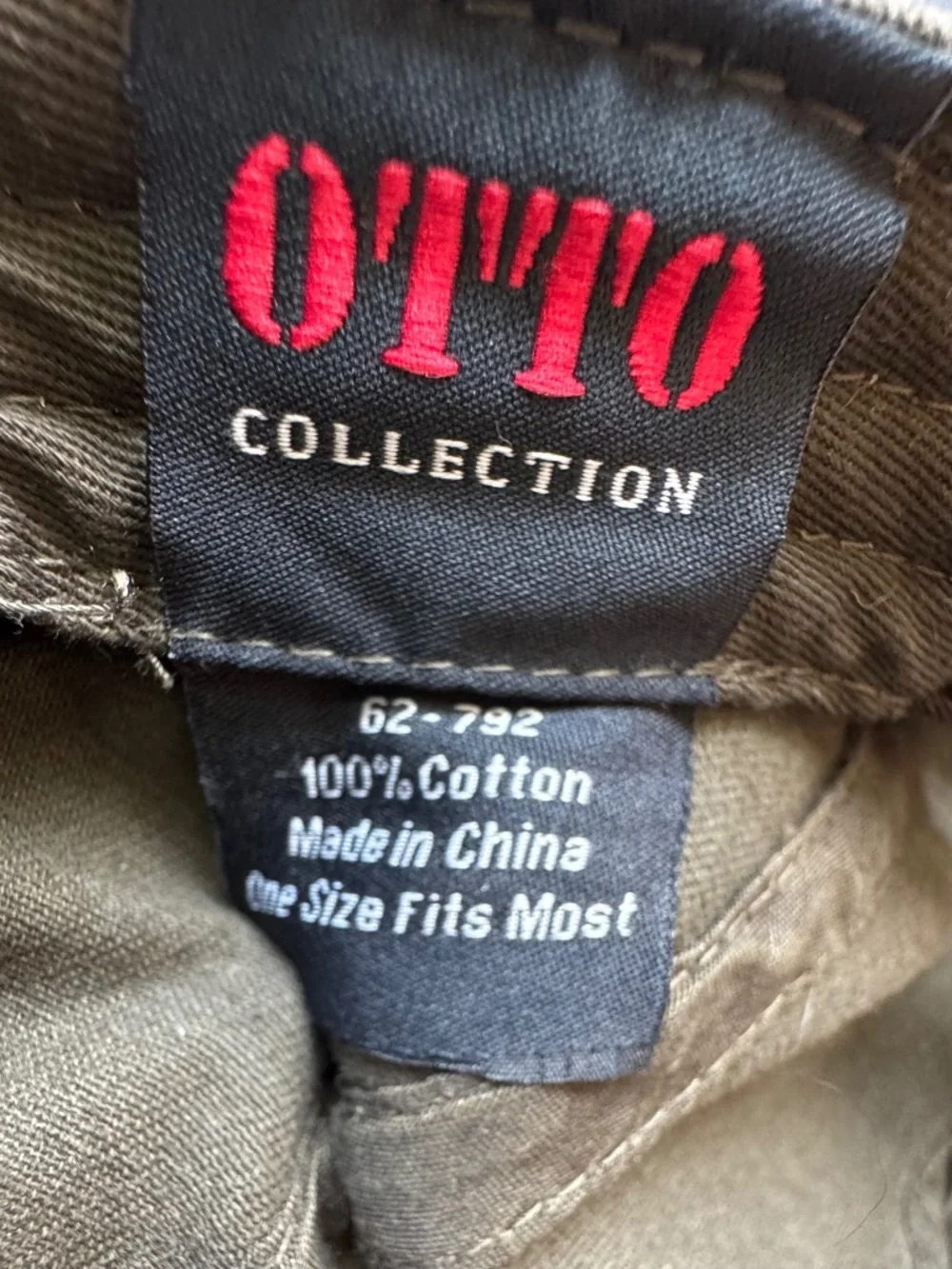 🤑 5/$25 OTTO “The Walking Dead” Olive Green Distressed Style Military Style Cap